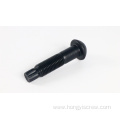 Round Head Oval Neck Bolt With Ribbed Tail